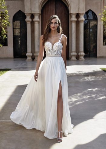 Traumkleid im fließender Chiffon-Design in der Nähe von Bad Säckingen – jetzt entdecken